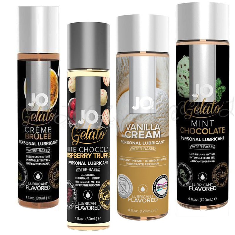 System JO Gelato Flavored Water-Based Personal Lubricant 30 ml or 120 ml