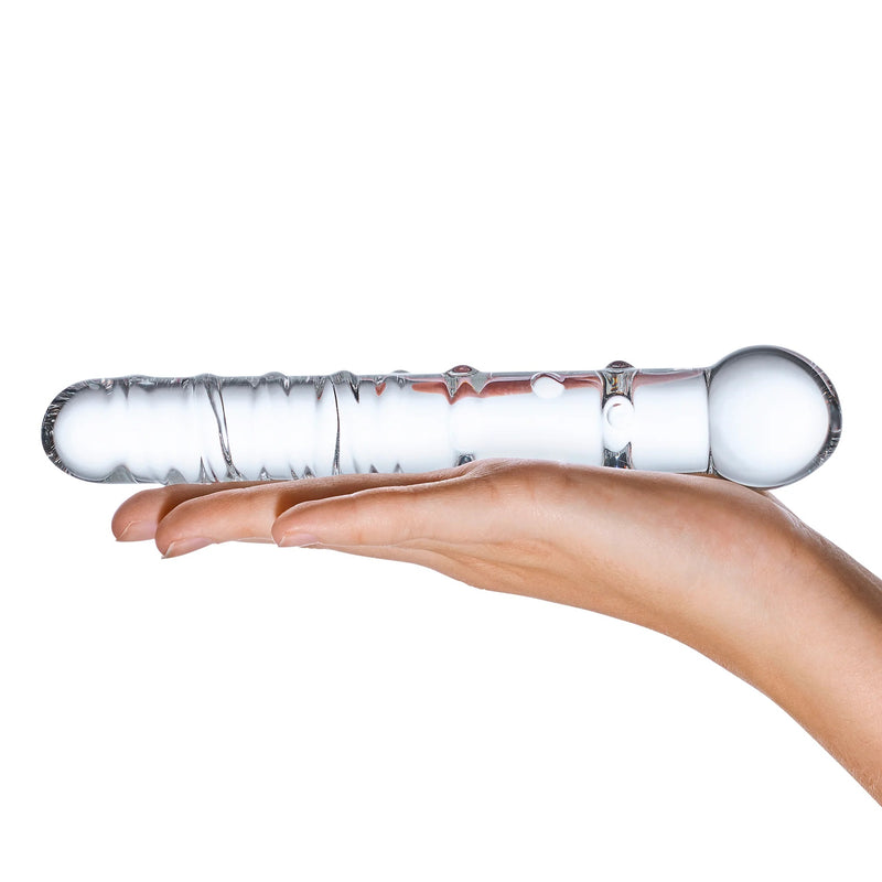 Glas Callisto Clear Glass Dildo 18 Cm