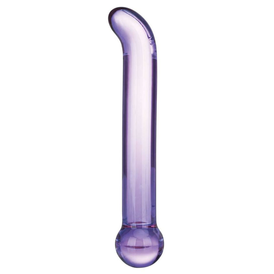 Glas Purple G-Spot Tickler Glass Dildo
