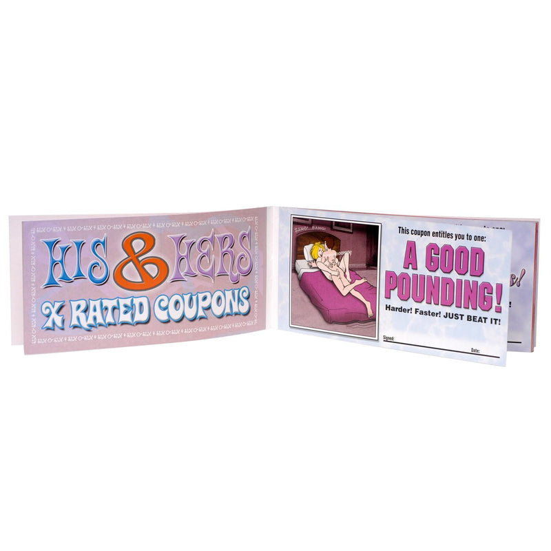 His and Hers X-Rated Coupons (Clearance Sale)