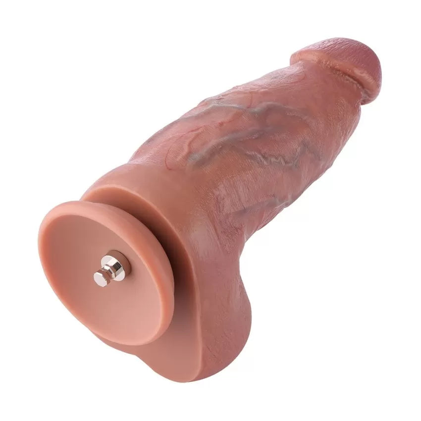 Hismith 9.5" Thick Dual Density Silicone Dildo with Realistic Texture