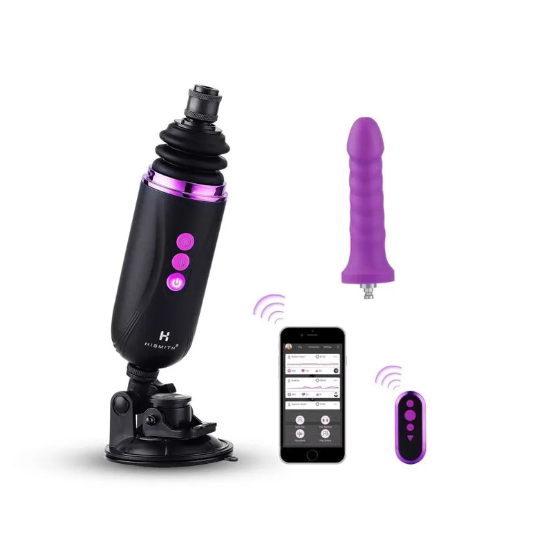 Hismith Capsule Pro Mini Sex Machine KlicLok System App-Controlled (USB Rechargeable)