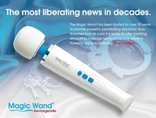 Vibratex Original Hitachi Magic Wand Rechargeable Wireless Massager (New Packaging Edition)[With Free Safety Mark Adaptor]