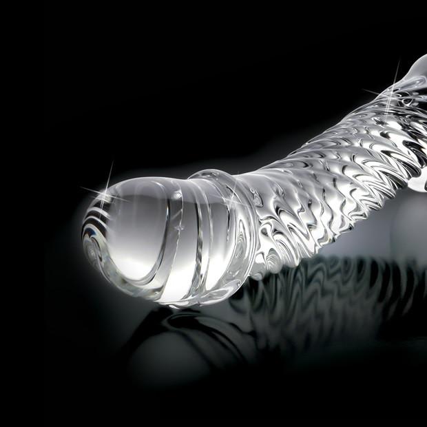 Icicles No. 61 Hand Blown Glass Massager