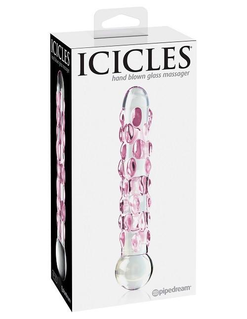 Icicles No. 7 Hand Blown Glass Massager
