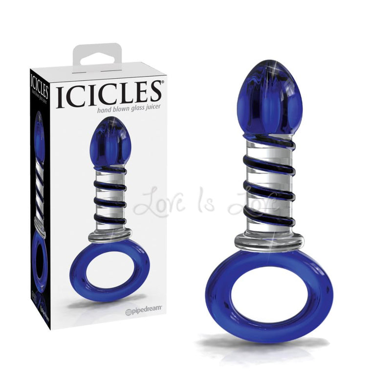 Icicles No. 81 Hand Blown Glass Massager (Limited Period Sale)