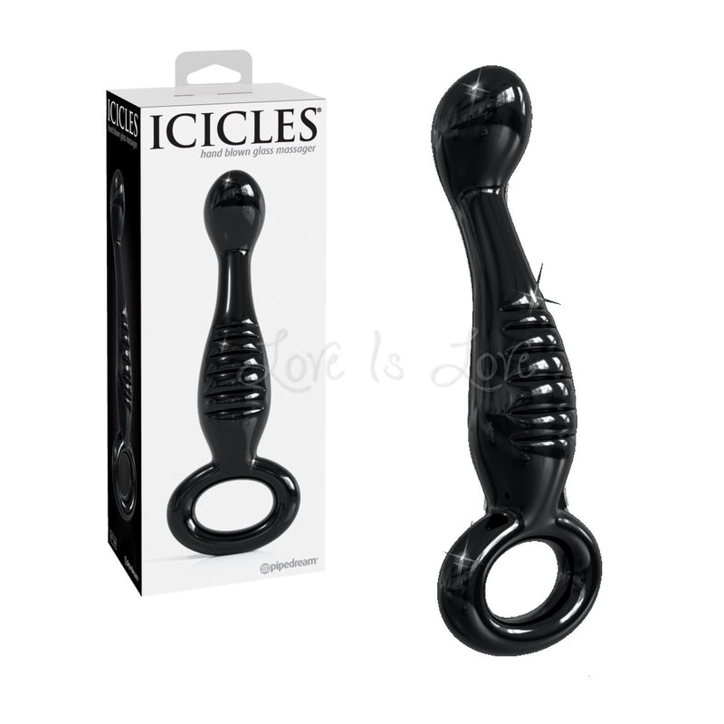Icicles No.68 Hand Blown Glass Massager