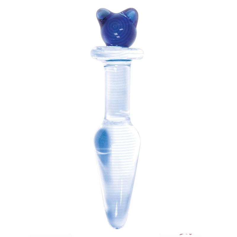 Icon Brands First Glass Kitty Love Glass Butt Plug