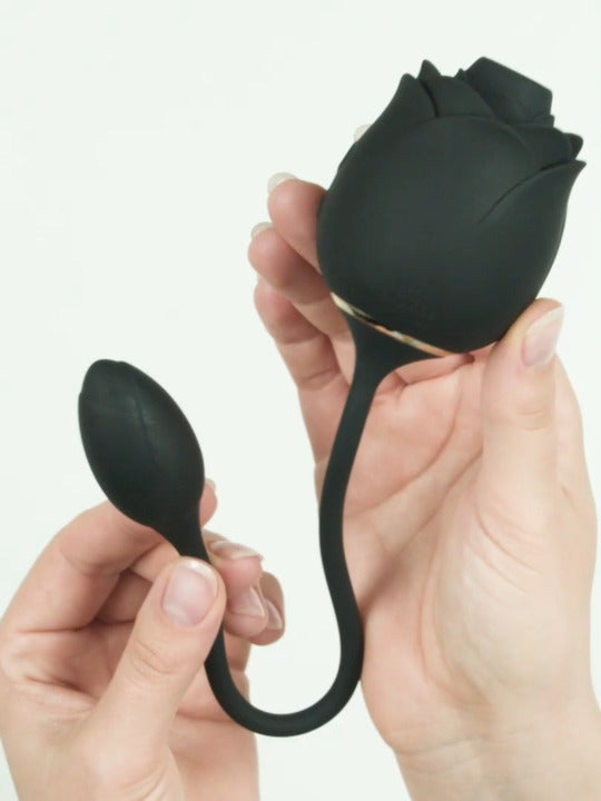 Fifty Shades of Grey Dark Blushing Rose Clitoral Suction And Vibrating Egg