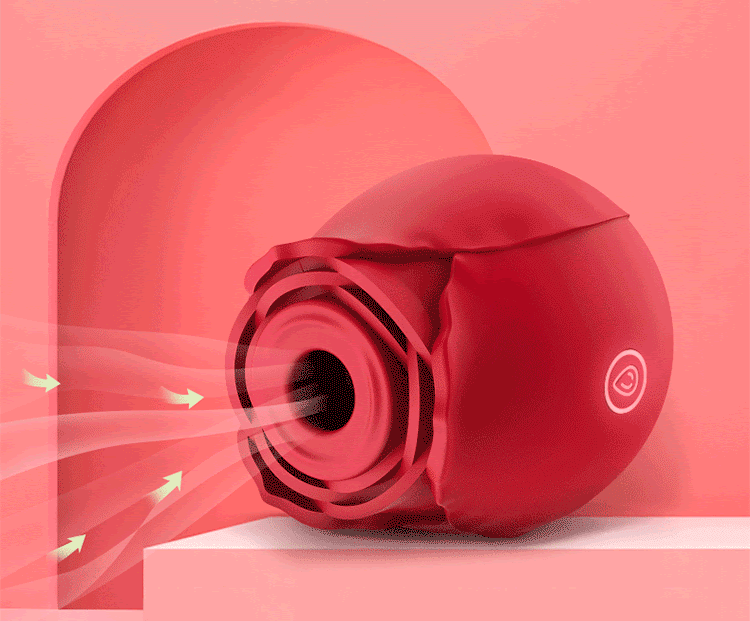 Tracy's Dog Rosie Sucking Vibrator Clitoral Air Stimulator Red (Limited Period Sale)