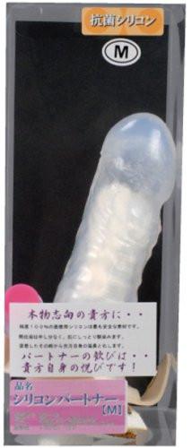 Japan NPG Silicone Hollow Strap On Clear M or L