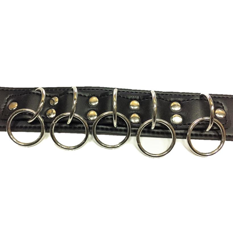 Japan KMP Bondage Collar With 5 Rings Ayu Sakurai GODS-408