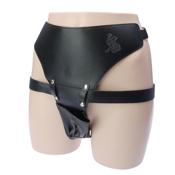 Japan KMP Harness Strap-On (Design with Pouch to Hold Wand Massager GODS-359