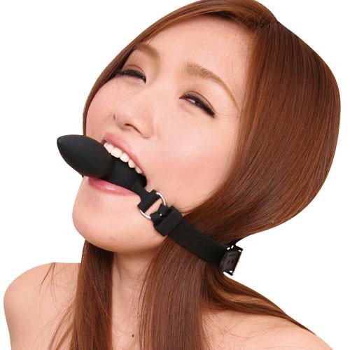 Japan NPG Toriko Mouth Ball Gag With Silicone Anal Plug