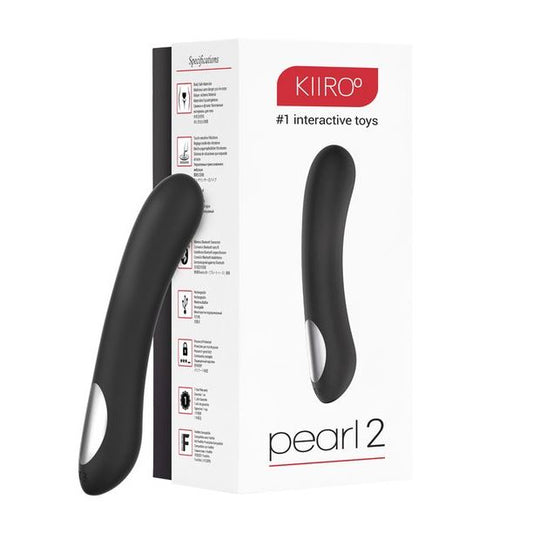 Kiiroo Pearl 2 Bluetooth Vibrator Black [SALE*]