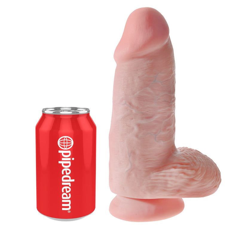King Cock Chubby 9 Inch Cock with Balls