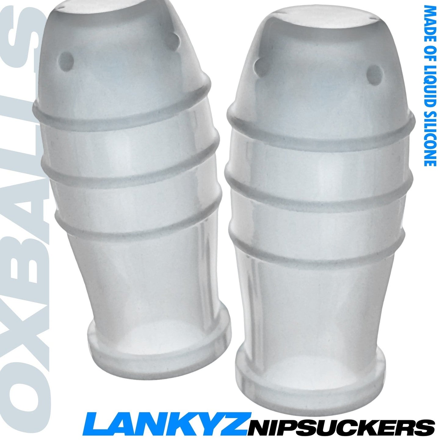 Oxballs LANKYZ Deep Suction Liquid Silicone Nipple Suckers & Gainers