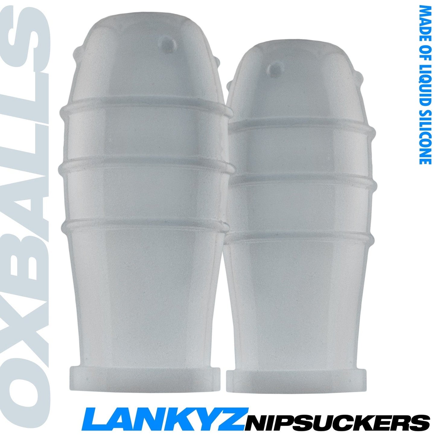 Oxballs LANKYZ Deep Suction Liquid Silicone Nipple Suckers & Gainers