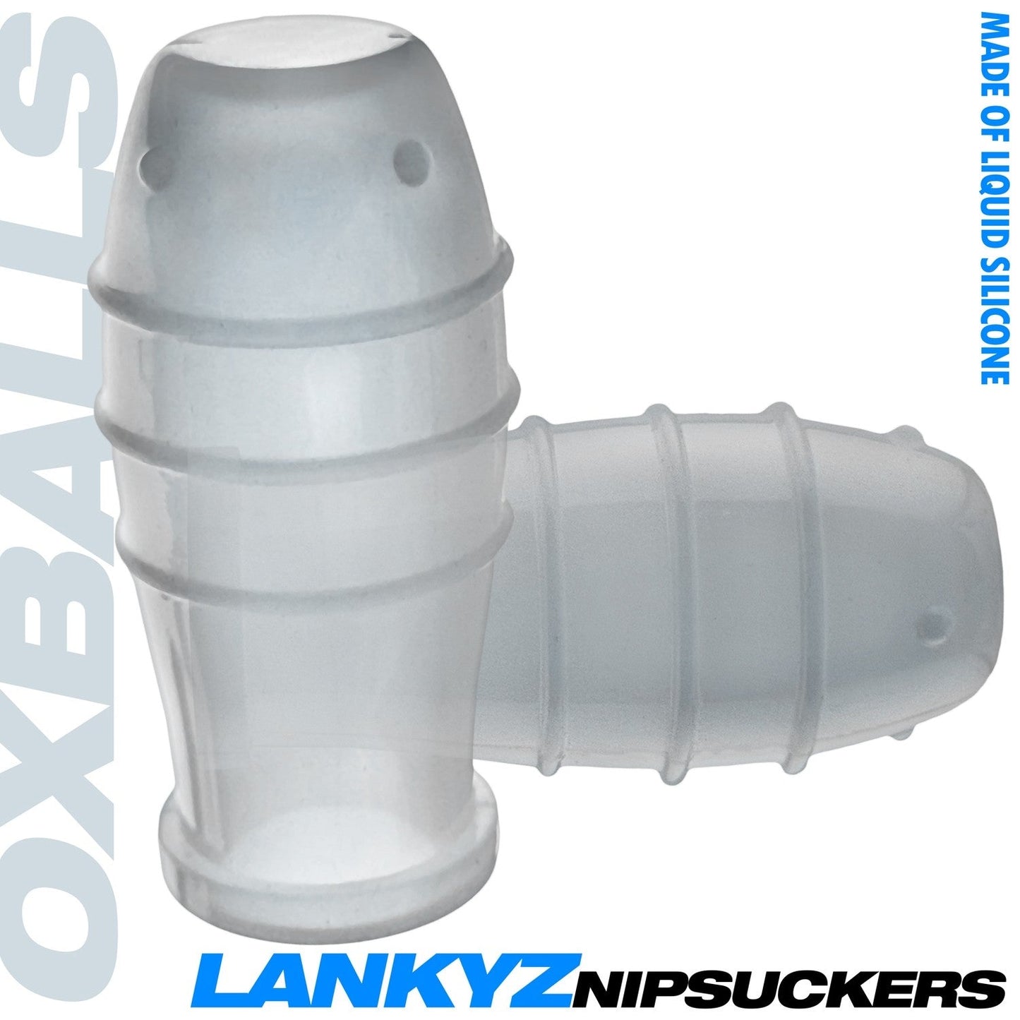 Oxballs LANKYZ Deep Suction Liquid Silicone Nipple Suckers & Gainers