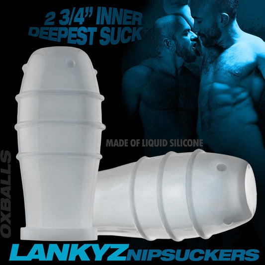 Oxballs LANKYZ Deep Suction Liquid Silicone Nipple Suckers & Gainers