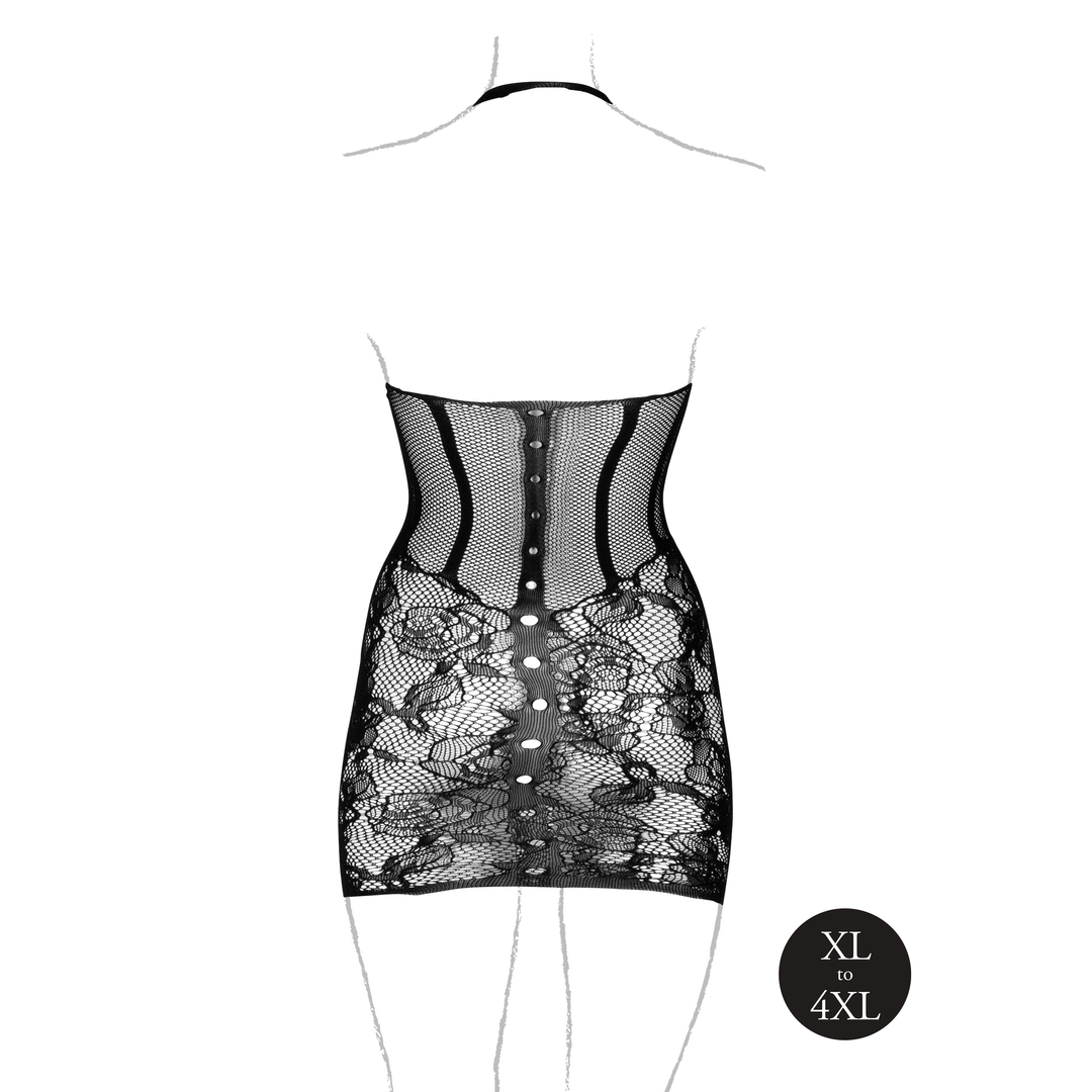 Le Desir Dress With Halterneck