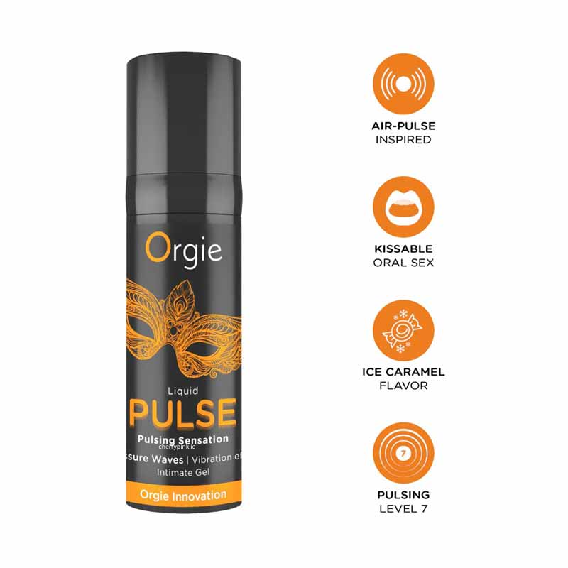 Orgie Liquid Pulse Pulsing Sensation Pressure Waves Intimate Gel 15 ML 0.5 FL OZ