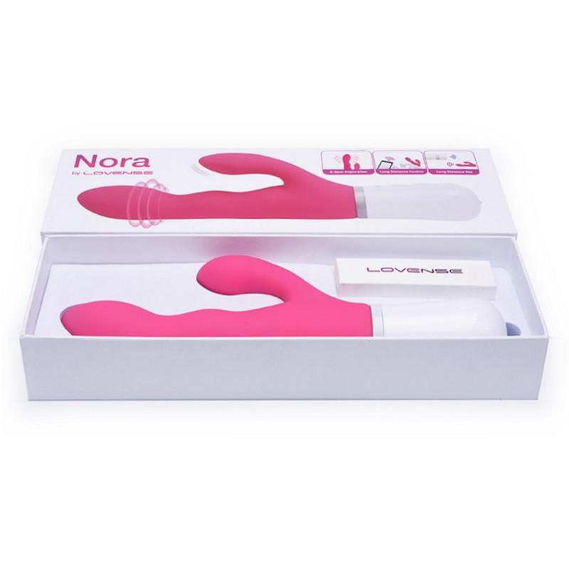 Lovense Nora The Original App Controlled Rotating Rabbit Vibrator [Authorized Dealer]