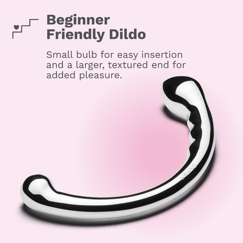 Le Wand Stainless Steel Hoop G-spot or P-spot Dual Ended Massager