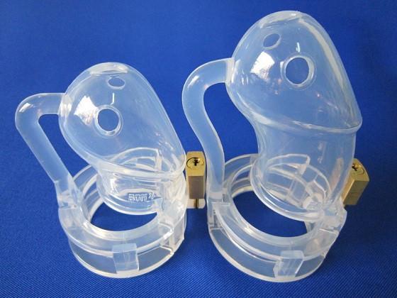 BON4Plus Chastity Device Clear (BON4 Standard Plus BON4 L)