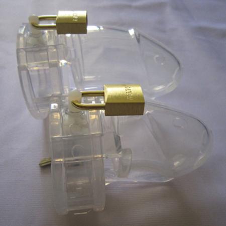 BON4Plus Chastity Device Clear (BON4 Standard Plus BON4 L)