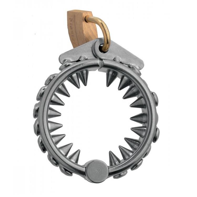 Master Series Impaler Locking CBT Ring with Spikes 1.6 Inch
