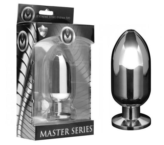 Master Series Magnus Stainless Steel Enema Plug [Limited Time Offer*]