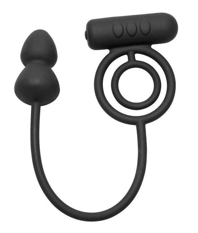 Master Series Prostatic Play Voyager 1 Vibrating Cock Ring and Anal Stimulator 65 G [Limited Period SALE*]