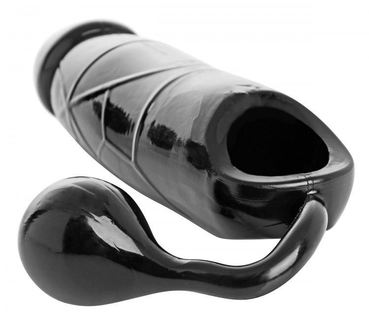 Master Series Stuffer Cock Sheath With Anal Balls