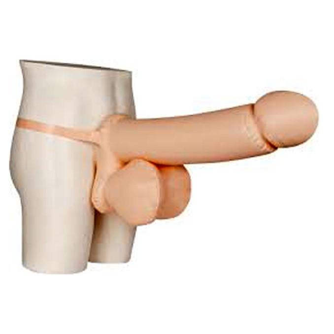 Nasstoys Get It On Inflatable Strap-On 21 Inch Penis