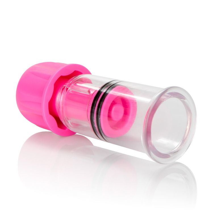 Nipple Play Vacuum Twist Suckers Black or Pink