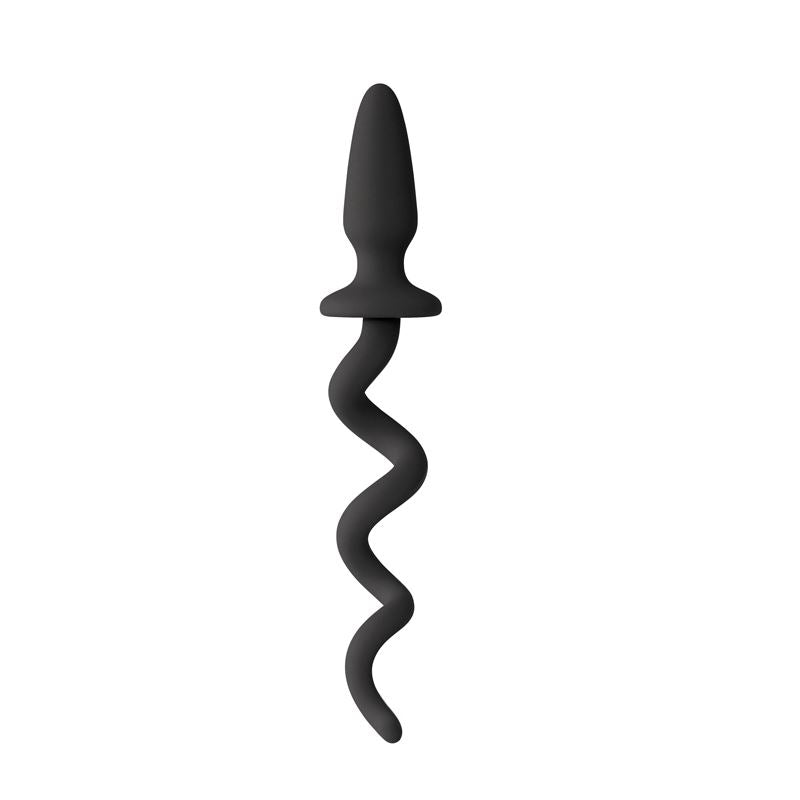 NS Novelties Oinkz Tail Butt Plug Black