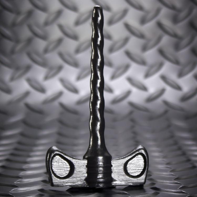 Oxballs Dick Screw Silicone Sound Twist Black