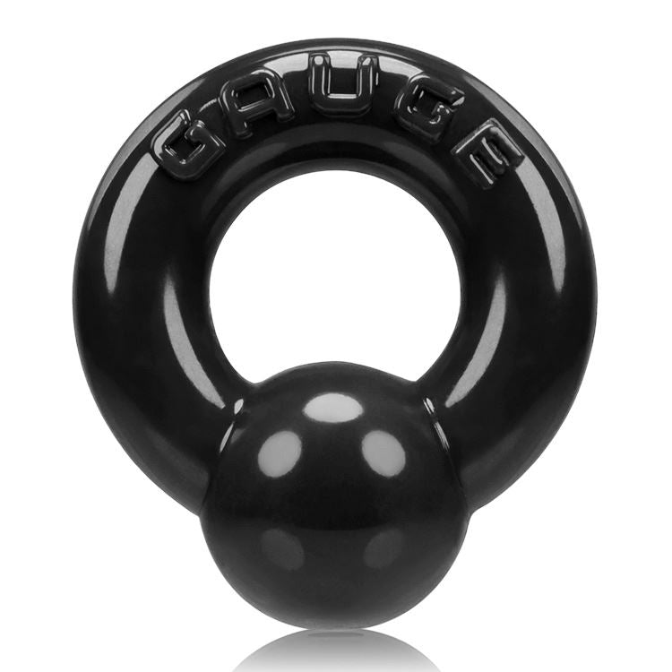 Oxballs Gauge Cock Ring Black or Steel or Police Blue