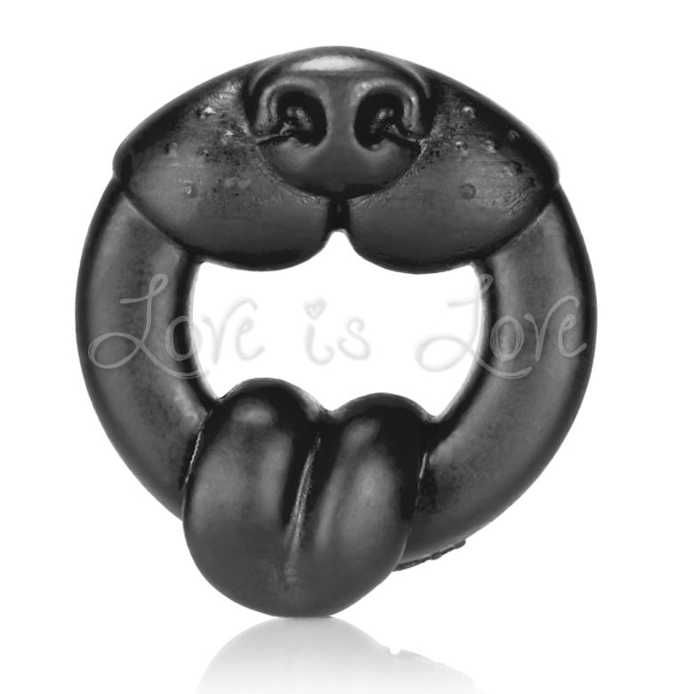 Oxballs Scrappy Playful Puppy Silicone Cock Ring OX-1344 [Limited Time Offer]