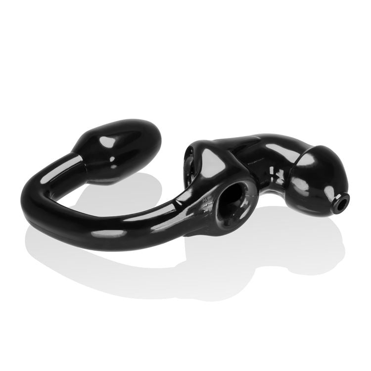 Oxballs Tailpipe Chastity Cock Lock Attached Ass Lock Butt Plug
