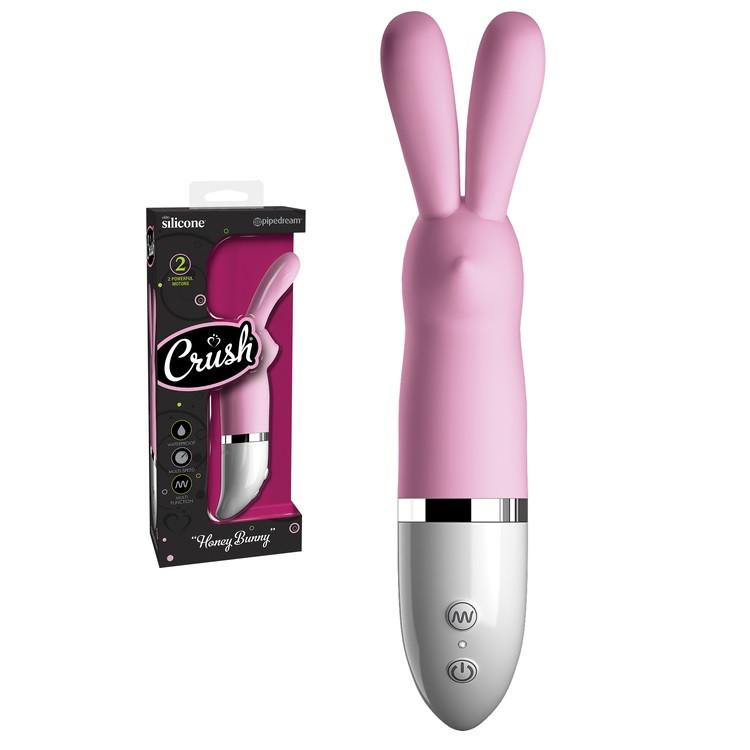 Pipedream Crush Honey Bunny Silicone Dual Vibration