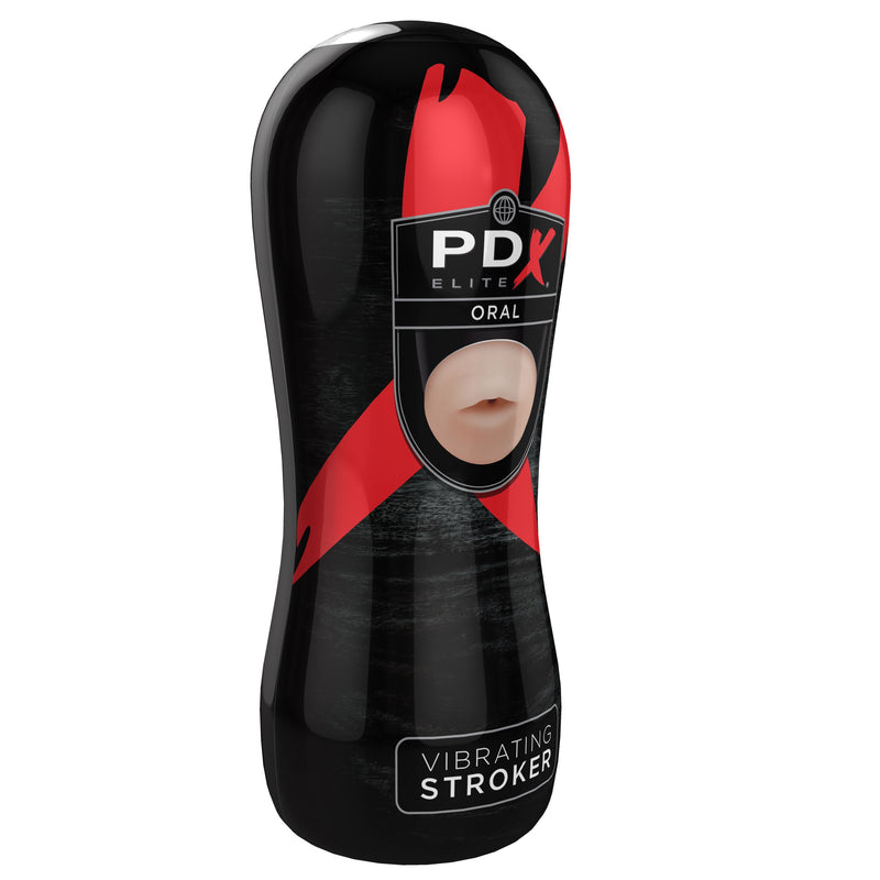Pipedream PDX Elite Vibrating Oral or Pussy or Anal Stroker