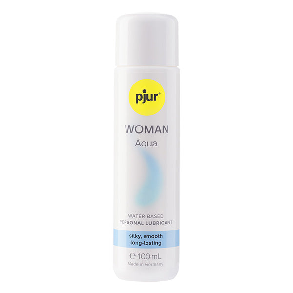 Pjur Woman Aqua Water-Based Lube 100 ml 3.4 fl oz (Latest New Packaging)