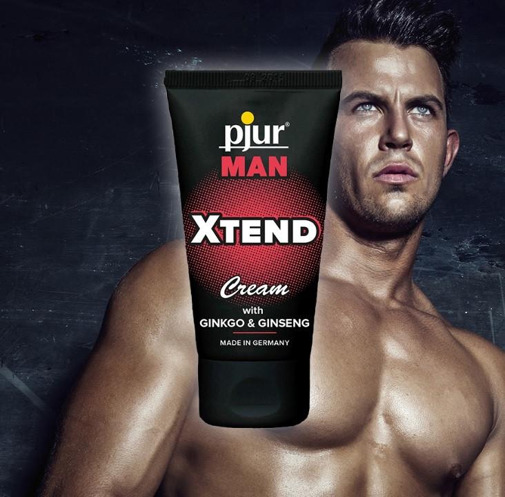 Pjur Man XTEND Male Enhancement Cream With Gingko And Ginseng 50 ML 1.7 FL OZ (New Packaging)