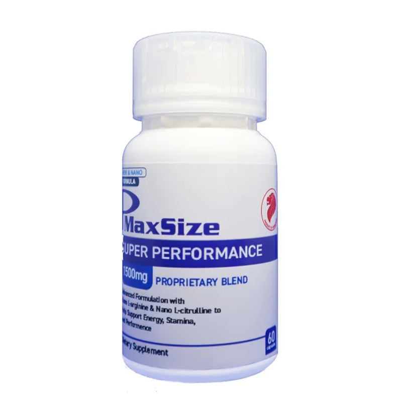Nano Pmax Size Formula Super Performance 60 Capsule (New Advanced Improved Formula With Nano Ingredients)