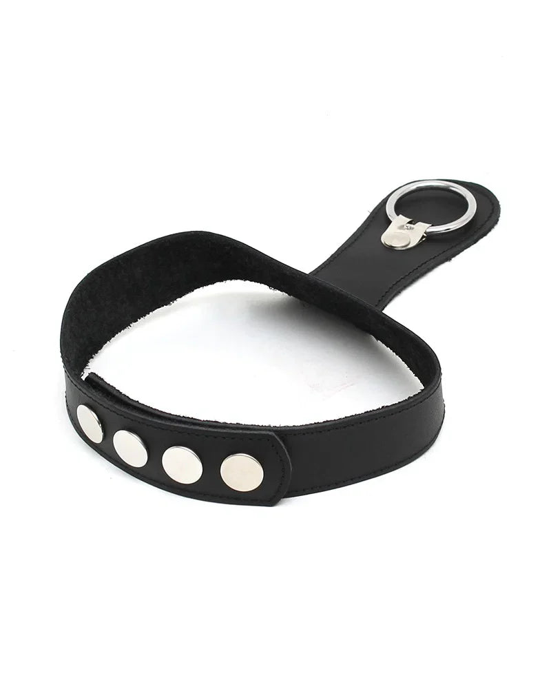 Rimba Leather Slave Collar with ring RIM 7554 [Sale*]