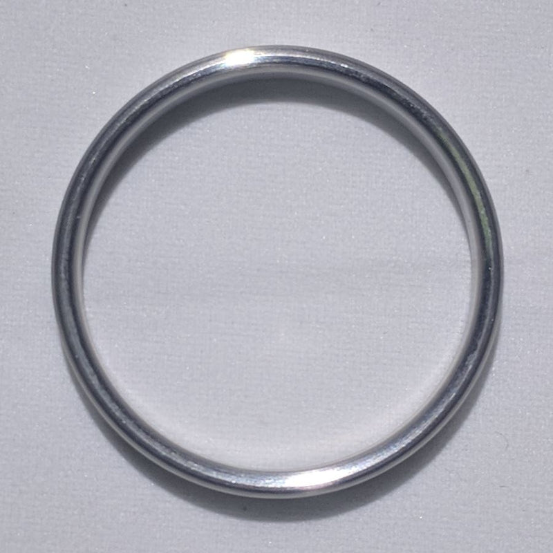 Rimba 0.5 cm Wide Stainless Steel Solid Cock Ring RIM 7374