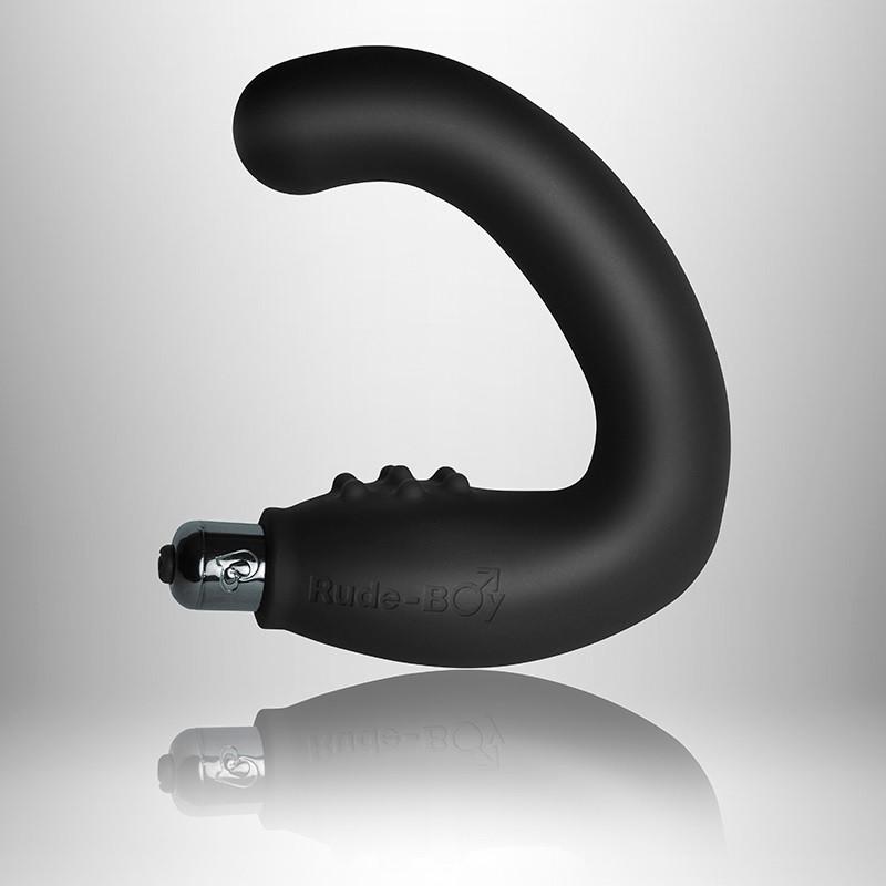 Rocks-Off 10 Speed Intense Rude Boy Rechargeable Prostate Massager Black (Last Piece Clearance Sale)