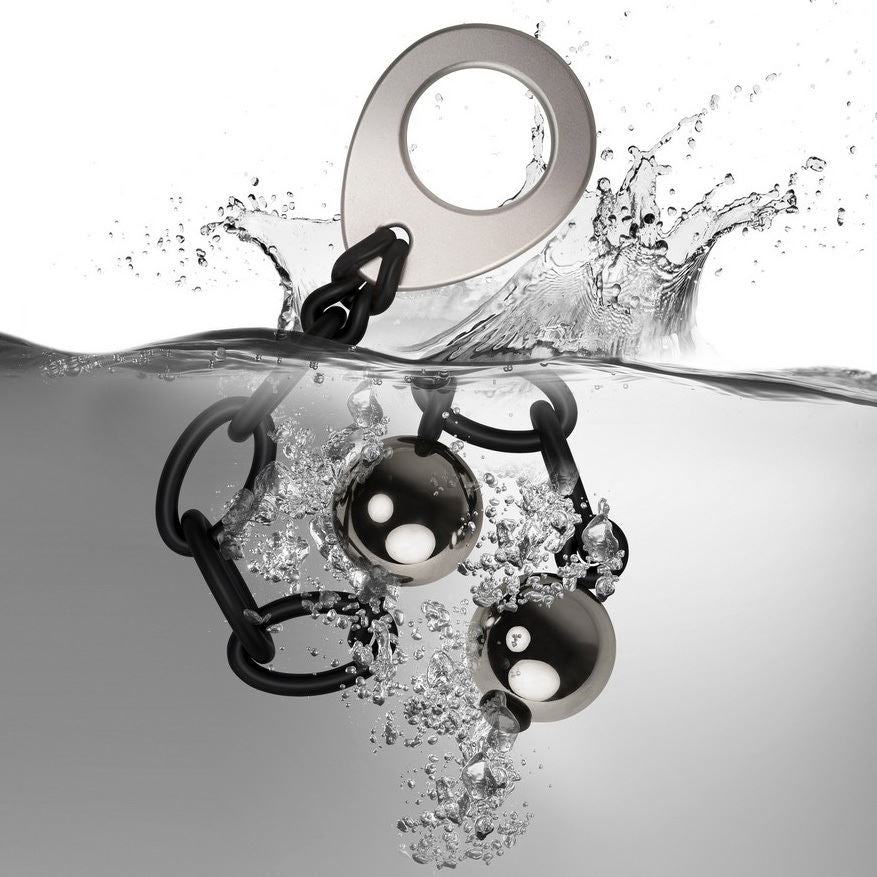 Rocks-Off Lust Link Love In Silicone Chains Kegel Balls [Clearance*]
